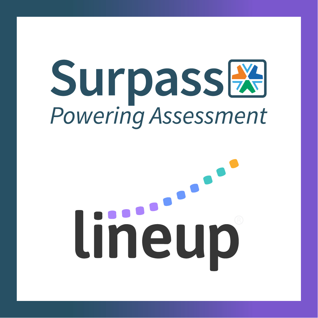 Surpass and Lineup logos